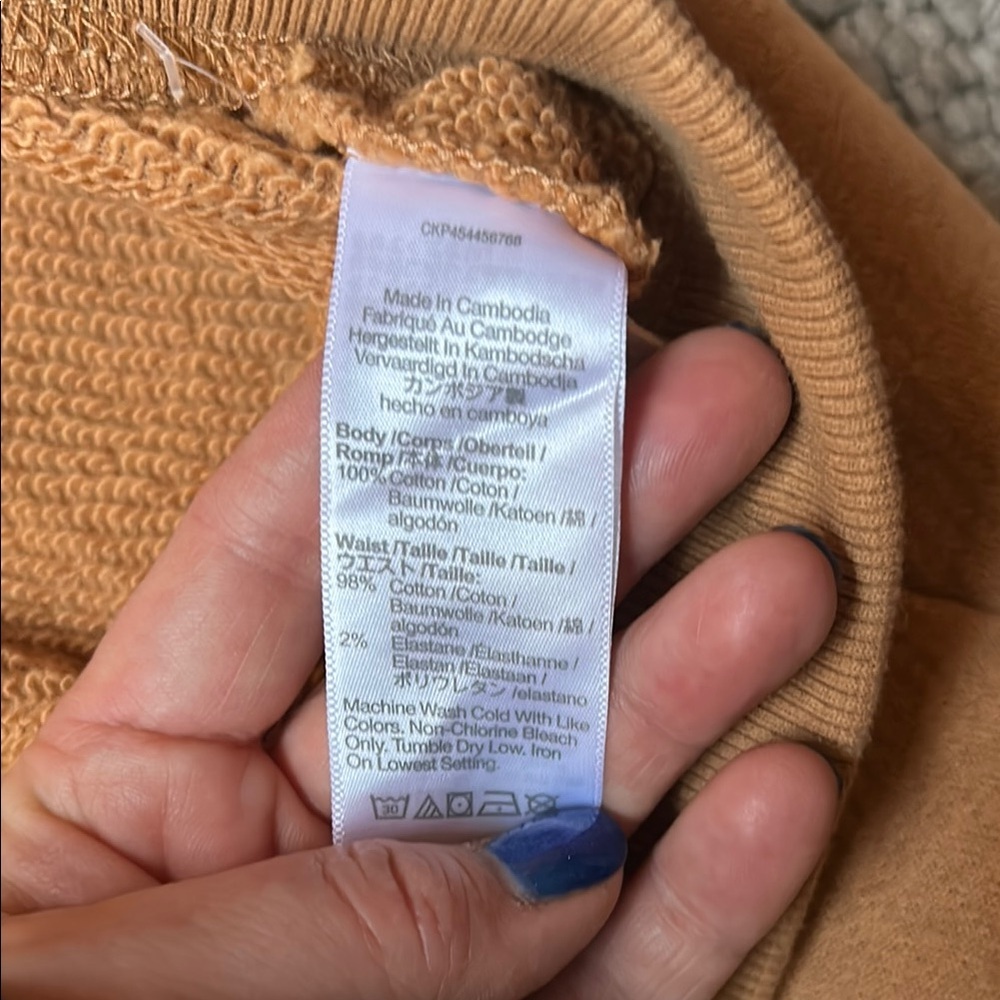 Madewell Light Orange Casual Shorts. NWT - Picture 6 of 7